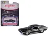 Greenlight 1970 Dodge Challenger R/t 440 Black With White Stripes "barrett-jackson" Series 15 1/64 Diecast Mode In Multi