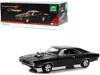 Greenlight 1970 Dodge Charger With Blown Engine Black "artisan Collection" Series 1/18 Diecast Model Car By Gre In Black
