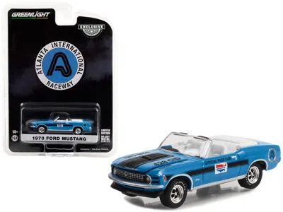 Greenlight 1970 Ford Mustang Mach 1 428 Cobra Jet Convertible "atlanta International Raceway Official Pace Car"