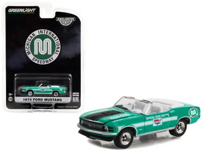 Greenlight 1970 Ford Mustang Mach 1 428 Cobra Jet Convertible "michigan International Speedway Official Pace Ca