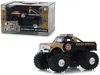 Greenlight 1971 Chevrolet K-10 Monster Truck "gulf Super Special" Black And Gold With 66-inch Tires "kings Of C