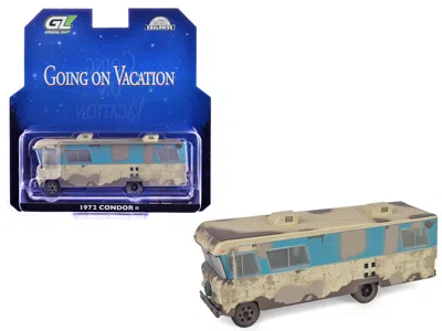 Greenlight 1972 Condor Ii Rv (recreational Vehicle) "going On Vacation" Evergreen (weathered) "hobby Exclusive"