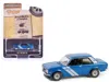 Greenlight 1972 Datsun 510 Blue Metallic With White Stripes "show It Like It Is - A Champion" "vintage Ad Cars" In Blue