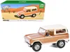 Greenlight 1973 Ford Bronco Hot Ginger Metallic With Cream Top "artisan Collection" 1/18 Diecast Model Car By G In Brown