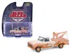 Greenlight 1973 Ford F-100 Tow Truck White (weathered) "blue Collar Collection" Series 14 1/64 Diecast Model