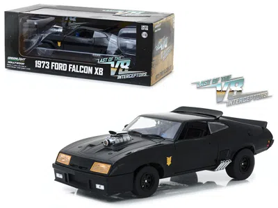 Greenlight 1973 Ford Falcon Xb Black "last Of The V8 Interceptors" (1979) Movie 1/18 Diecast Model Car By Green