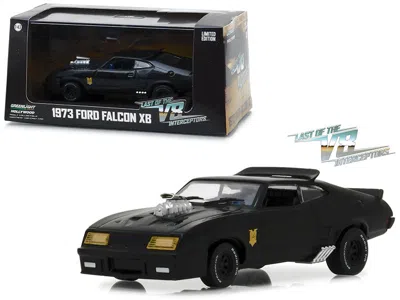 Greenlight 1973 Ford Falcon Xb Black "last Of The V8 Interceptors" (1979) Movie 1/43 Diecast Model Car By Green