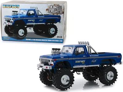 Greenlight 1974 Ford F-250 Bigfoot #1 The Original Monster Truck Blue With 48-inch Tires "kings Of