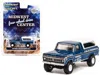Greenlight 1974 Ford F-250 Pickup Truck With Camper Shell Blue Metallic With Black Stripes "bigfoot - Midwest F In Blue