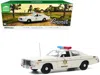 Greenlight 1975 Dodge Coronet Cream "hazzard County Sheriff" 1/18 Diecast Model Car By  In White
