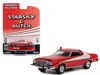 Greenlight 1976 Ford Gran Torino Red With White Stripes (crashed Version) "starsky And Hutch" (1975-1979) Tv Se