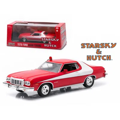 Greenlight 1976 Ford Gran Torino Starsky & Hutch Tv Series 1975-79 1-43 Diecast Model Car