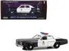 Greenlight 1977 Plymouth Fury Black And White "metropolitan Police" "the Terminator" (1984) Movie "hollywood" S