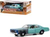 Greenlight 1977 Plymouth Fury Unrestored Turquoise Metallic (sergeant Rick Hunter's) "hunter" (1984-1991) Tv Se