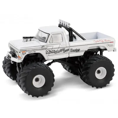Greenlight 1978 Ford F-250 Monster Truck White Capitol City Monster Kings Of Crunch Series 15 1-64 Diecast Mode