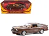 Greenlight 1978 Ford Mustang Ii King Cobra Dark Brown Metallic With Orange And Gold Hood Stripes 1/18 Diecast M In Brown
