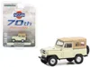 Greenlight 1978 Nissan Patrol Beige With Light Brown Top "70th Anniversary" "anniversary Collection" Series 16