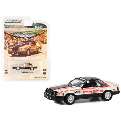 Greenlight 1979 Ford Mustang Official Pace Car 63rd Annual Indianapolis 500 Mile Race Hobby Exclusive Series 1-