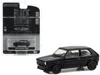Greenlight 1980 Volkswagen Rabbit Widebody "black Bandit" Series 28 1/64 Diecast Model Car By