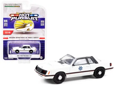 Greenlight 1982 Ford Mustang Ssp White "arizona Department Of Public Safety" "hot Pursuit" Series 39 1/64 Dieca