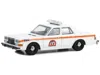 Greenlight 1983 Dodge Diplomat "nyc Ems (city Of New York Emergency Medical Service)" White With Orange Stripes