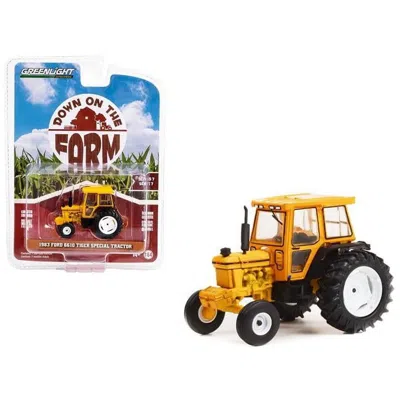 Greenlight 1983 Ford 6610 Tiger Special Tractor Down On The Farm Series 7 1-64 Diecast Model, Yellow