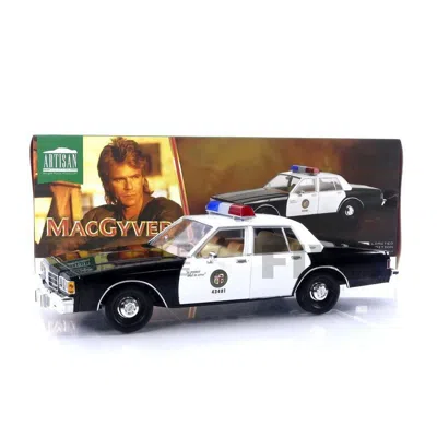 Greenlight 1986 Chevrolet Caprice Lapd Los Angeles Police Department Macgyver 1985-1992 Tv Series Artisan Colle