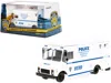 Greenlight 1993 Grumman Olson Van White "life Safety Systems Division" Nypd "new York City Police Department" 1