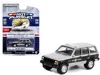 Greenlight 1995 Jeep Cherokee Black And Silver Metallic "north Carolina Highway Patrol State Trooper" "hot Purs