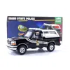 Greenlight 1996 Ford Bronco Idaho State Police Artisan Collection 1 By 18 Scale Diecast Model Car Black & White