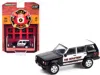 Greenlight 2000 Jeep Cherokee Black And White "scottdale Fire Department" (pennsylvania) "fire & Rescue" Series