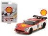 Greenlight 2009 Chevrolet Corvette C6r Shell Oil Hobby Exclusive 1/64 Diecast Model Car By