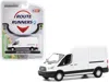 Greenlight 2015 Ford Transit High Roof Van Oxford White "route Runners" Series 1 1/64 Diecast Model By Greenlig