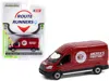 Greenlight 2015 Ford Transit Lwb High Roof Van Burgundy "indian Motorcycle Sales & Service" "route Runners" Ser