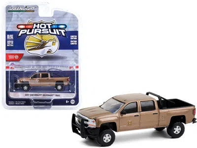 Greenlight 2017 Chevrolet Silverado 1500 Pickup Truck Brown Metallic "washington State Department Of Fish & Wil