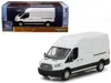 Greenlight 2017 Ford Transit Lwb High Roof Van Oxford White 1/43 Diecast Model Car By  In White