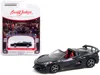 Greenlight 2020 Chevrolet Corvette C8 Stingray Convertible Shadow Gray Metallic With Adrenaline Red Interior (l