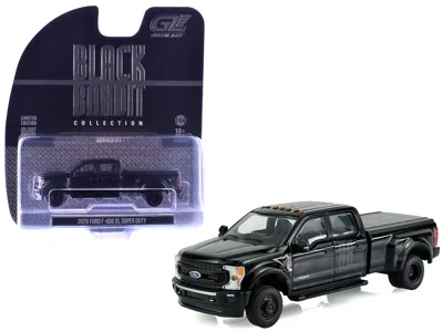 Greenlight 2020 Ford F-450 Xl Super Duty Pickup Truck Black "black Bandit" Series 31 1/64 Diecast Model Car By 