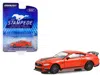 Greenlight 2021 Ford Mustang Mach 1 Race Red With Black Stripes "the Drive Home To The Mustang Stampede" Series
