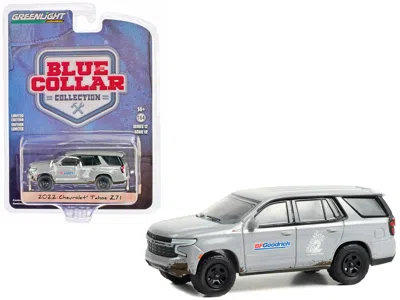 Greenlight 2022 Chevrolet Tahoe Z71 Gray Metallic (dirty) "bfgoodrich" "blue Collar Collection" Series 12 1/64