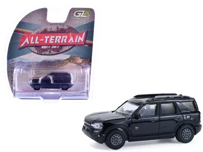 Greenlight 2022 Ford Bronco Sport Badlands Black "all Terrain" Series 17 1/64 Diecast Model Car By