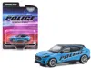 Greenlight 2022 Ford Mustang Mach-e Police Blue With Black Top "all-electric Pilot Program Vehicle" "hobby Excl