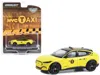 Greenlight 2022 Ford Mustang Mach-e Yellow With Black Top "nyc Taxi" "hobby Exclusive" Series 1/64 Diecast Mode