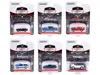 Greenlight Barrett Jackson "scottsdale Edition" Set Of 6 Cars Series 11 1/64 Diecast Model Cars By