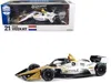 Greenlight Dallara Indycar #21 Rinus Veekay "bitnile" Ed Carpenter Racing (road Course Configuration) "ntt Indy