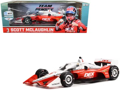 Greenlight Dallara Indycar #3 Scott Mclaughlin "dex Imaging" Team Penske (road Course Configuration) "ntt Indyc