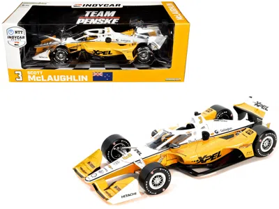 Greenlight Dallara Indycar #3 Scott Mclaughlin "xpel" Team Penske (road Course Configuration) "ntt Indycar Seri