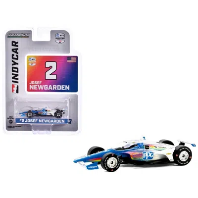 Greenlight Dallara Indycar No.2 Josef Garden Ppg Team Penske Ntt Indycar Series 2024 1-64 Scale Diecast Model C