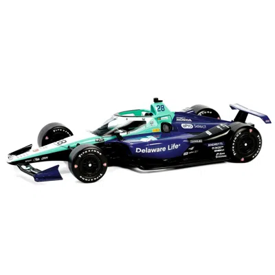 Greenlight Dallara Indycar No.28 Marcus Ericsson Delaware Life Andretti Autosport Ntt Indycar Series 2024 1-18 