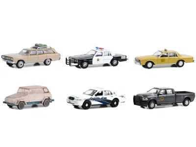 Greenlight Hollywood Series Set Of 6 Pieces Release 39 1/64 Diecast Model Cars By  In Animal Print